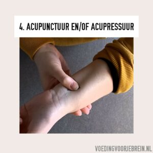 acupressuur bij misselijkheid