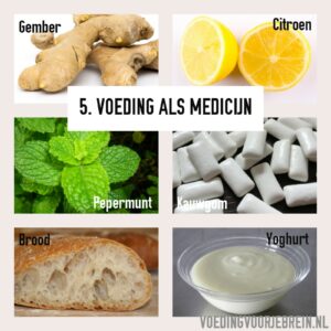 voeding als medicijn bij misselijkheid